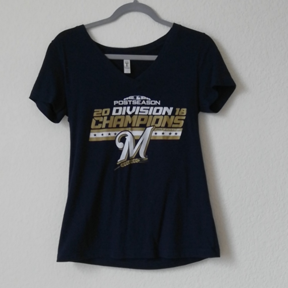Brewers championship V neck